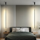 Minimalist Bedside Pendant Light Modern Simple Hotel Bedroom Bedside Strip Wall Lamp Nordic Living Room Background Wall Pendant Light