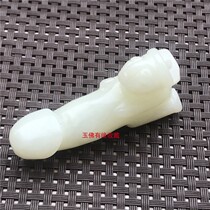 Craftsmanship jade sculpted pendant ancient jade old jade made of old Yupei to make a portable antique Han Dynasty jade collection of jade jade pendant