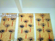 Nursery Wall Background Work Wall Decoration Material * Retro China Wind Partition Curtain Original Eco Reed Curtain