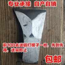 Left hand axe forged axe stick steel axe Carpenter axe Carpenter axe handmade axe single axe wood carving tool
