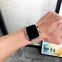Iwatch Band Glacier Limited Transparent Apple Watch AppleWatch Watch Band 5/6/SE Generation 3/4/2 TIDE CREATION INS Женская личность 40 TIDE 44 Мужское лето лето лето