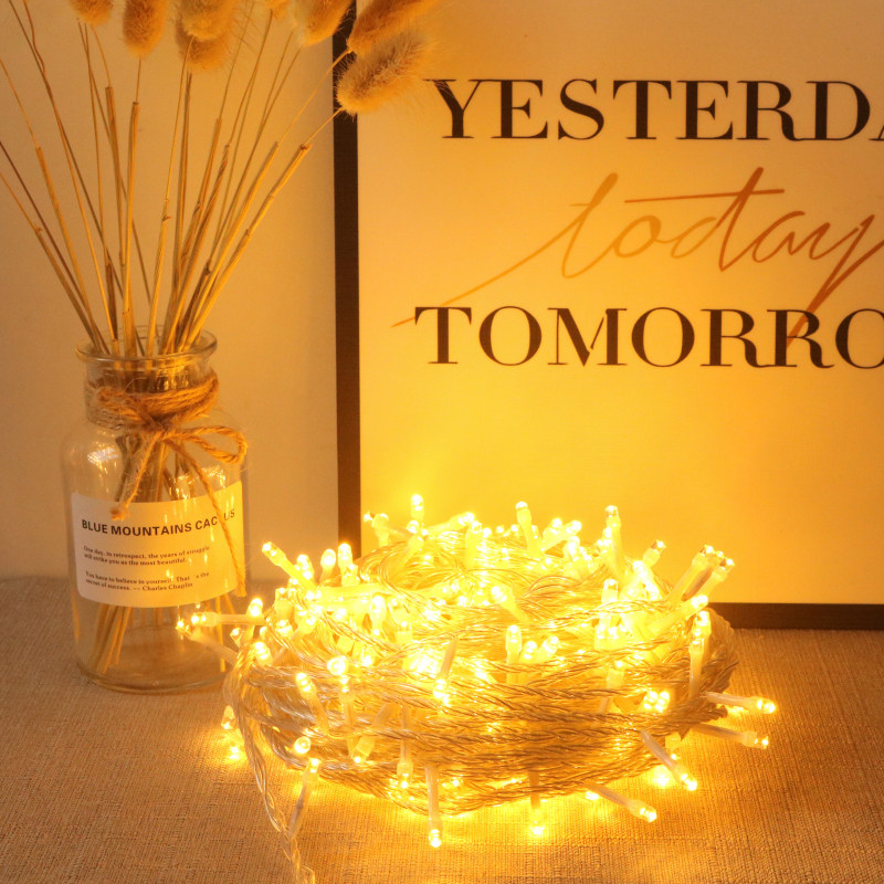 Led star lamps net red small lights flashing lights string full of stars room layout bedroom decoration colorful discoloration