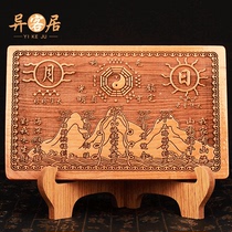 The different guest house Mahogany Mountain sea town gossip Mirror Mountain sea map home pendant ornaments