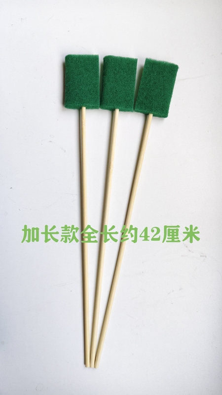 Disposable Toilet Brush/Extra-Long Cleaning Brush/Extra-Long Fish Tank Brush/Can Be Thrown Away after Use, a Tool for Cleaning Hard-To-Reach Areas