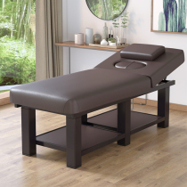 Beauty bed beauty salon special massage bed massage bed home physiotherapy bed with chest hole pattern embroidery body moxibustion bed