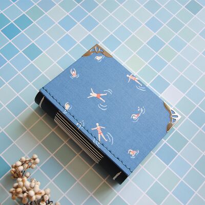 Bancho Artistic and Fresh Notebook A6 Original notebook made of top-grain cowhide, hand-bound exquisite cultural and creative planner