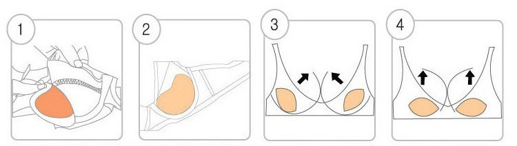 Pads pour soutien-gorge XD001 - Ref 816995 Image 16