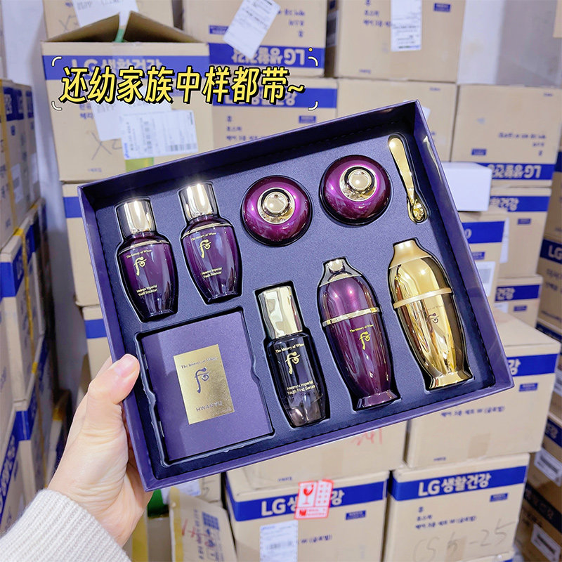 whoo后价格揭秘！韩国whoo后还幼面霜套盒值不值999元？_化妆品_淘宝美妆网