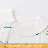 Детская летняя милая летняя одежда подходит для мужчин и женщин для девочек, летний комбинезон для новорожденных для выхода на улицу, боди, популярно в интернете