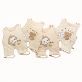 Детское хлопковое дудоу для сна, слинг для раннего возраста, майка топ, демисезонный бандаж пупочный, увеличенная толщина, свободное движение для ног