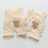 Детское хлопковое дудоу для сна, слинг для раннего возраста, майка топ, демисезонный бандаж пупочный, увеличенная толщина, свободное движение для ног