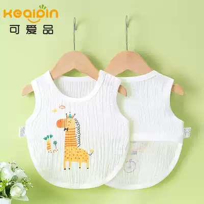 Baby bellyband summer thin cotton men and women baby vest Belly Belly pocket children's room sleeping antifreeze artifact