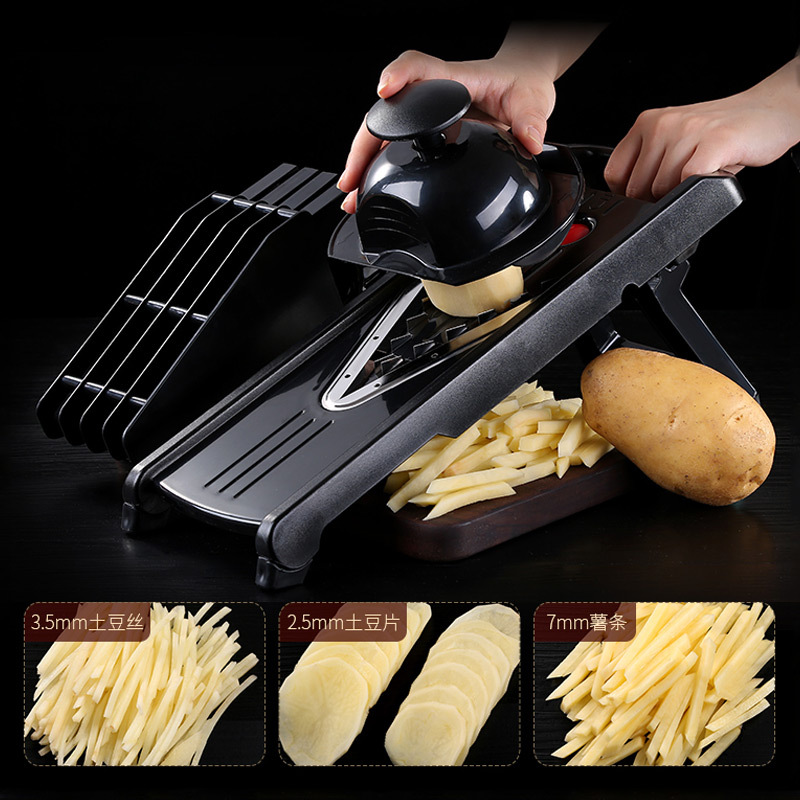 Multi-function vegetable cutting artifact Household planer, scraper, scraper, shredder, potato shredder, kitchen grater, potato slice, slice