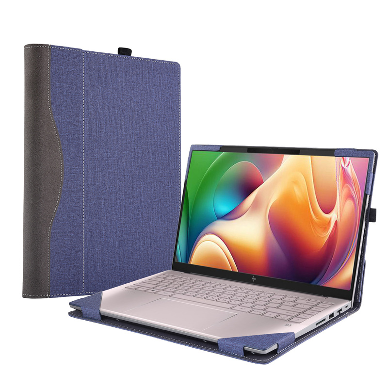 Laptop Protective Leather Case Suitable for Hp Starbook Pro 14-Ey 14-Ew Pavilion Plus Inner Sleeve Shell Accessories Business Cooling Dirt-Resistant Anti-Drop 14