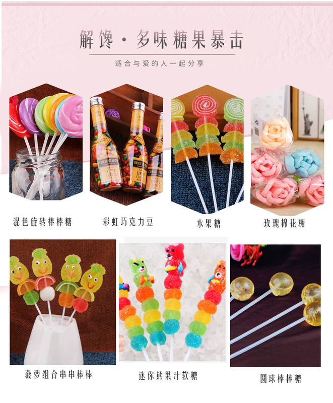 Lollipop Sóng Tấm Sô Cô La Đường Gấu Cub Phim Hoạt Hình Kẹo Bouquet Đồ Ăn Nhẹ Ngày Valentine Sinh Nhật Món Quà Tốt Nghiệp