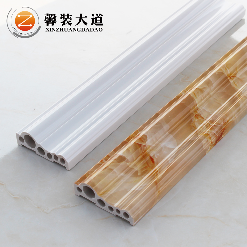 Xinzhuang Avenue tile line border waist line Living room background wall frame strip Stone door cover Stone plastic window frame edge strip