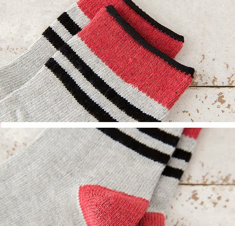 Vớ Yuan Yuan vớ nữ dày Nhật Bản hai thanh trong vớ nữ vớ vớ retro cotton vớ mùa hè Hàn Quốc của hai thanh vớ trắng