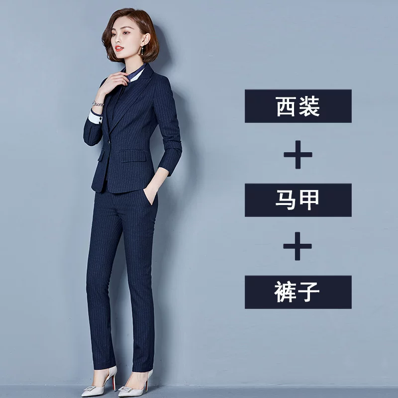 Elite set, classic suit jacket, nurse uniform for work