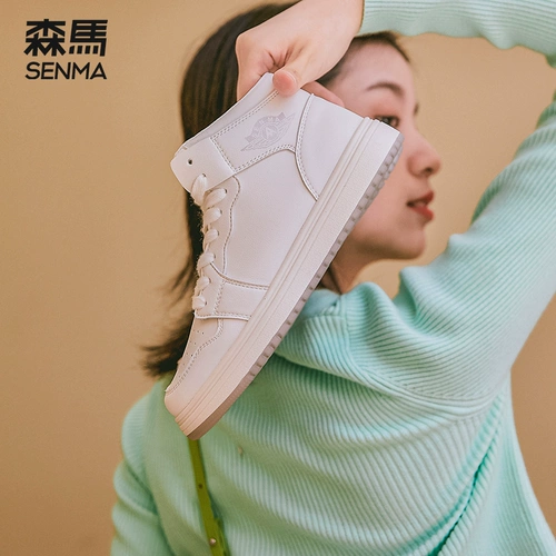 Semir, air jordan, белые кроссовки на платформе, белые кеды, 2021 года, в корейском стиле