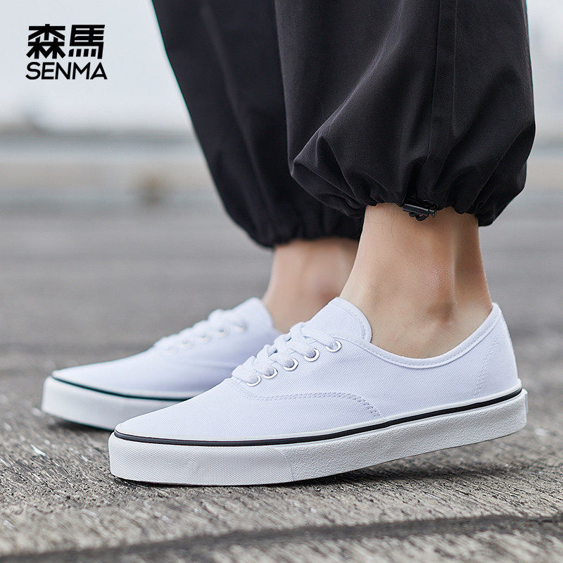 Semir couple canvas shoes women's 2022 new ulzzang all-match low-top shoes men's Japanese trendy couple shoes