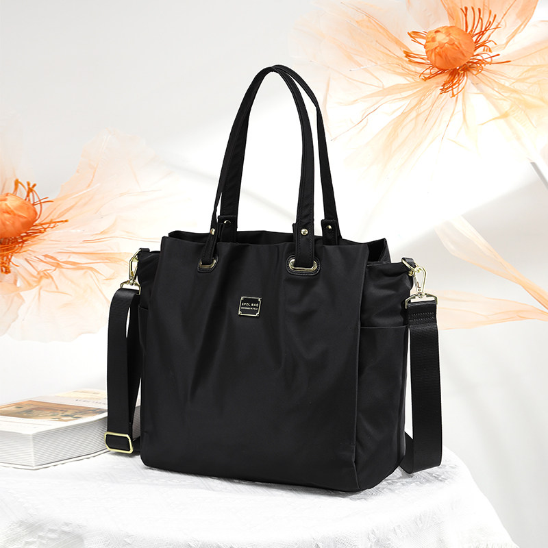 Tot Bag Woman Large Capacity Single Shoulder Bag Oxford Cloth Diagonal Satchel 2023 New Women's Bag Sails Bag Summer Mother Bag-Taobao