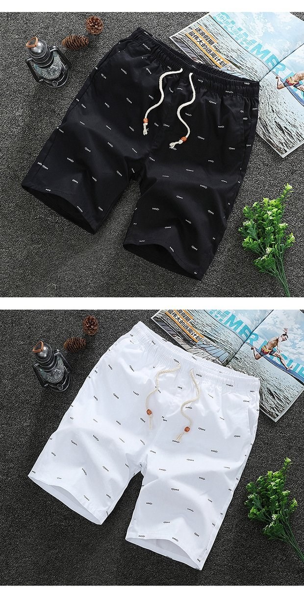 Mùa hè kích thước lớn quần short nam rộng rãi cộng với phân bón để tăng chất béo mông béo năm điểm trong phần mỏng của căng quần áo nam cao cấp