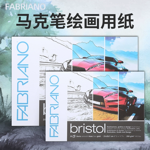 Комиксы, маркер, чернила, оригинальная импортная книга с картинками, ручная роспись, 250 грамм, 3A, Италия