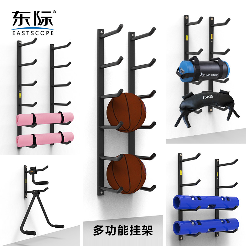 Dongji ground gun handle hanger wall hanging yoga mat rack vipr barrel rack basketball rack fitness small parts rack