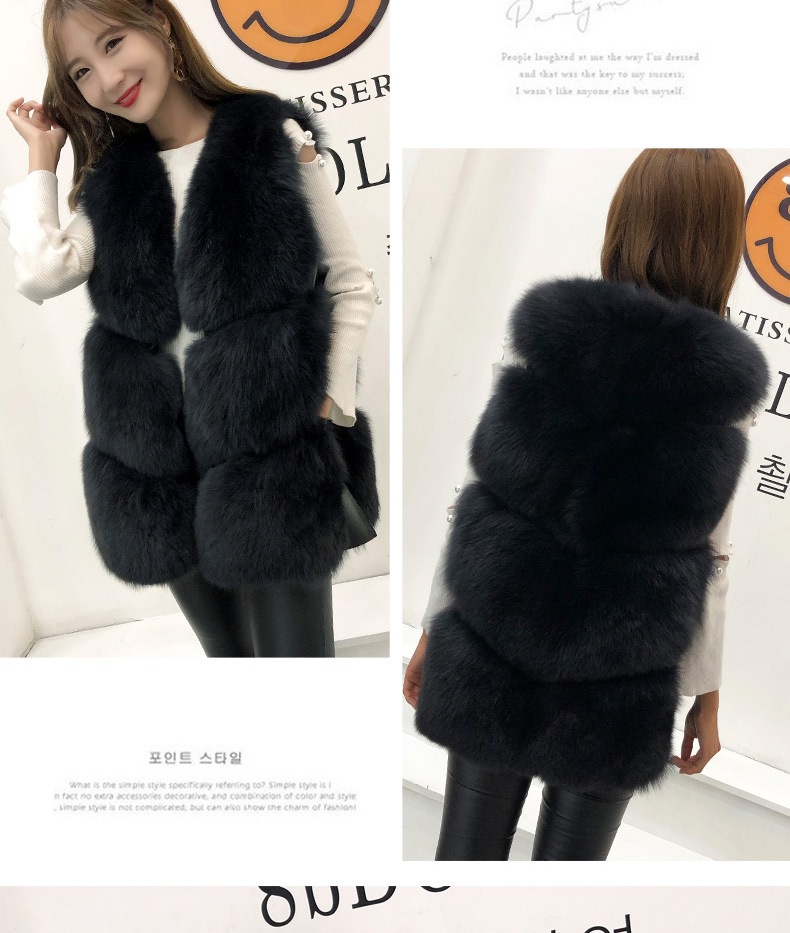 Manteau de fourrure femme - Ref 3172322 Image 19