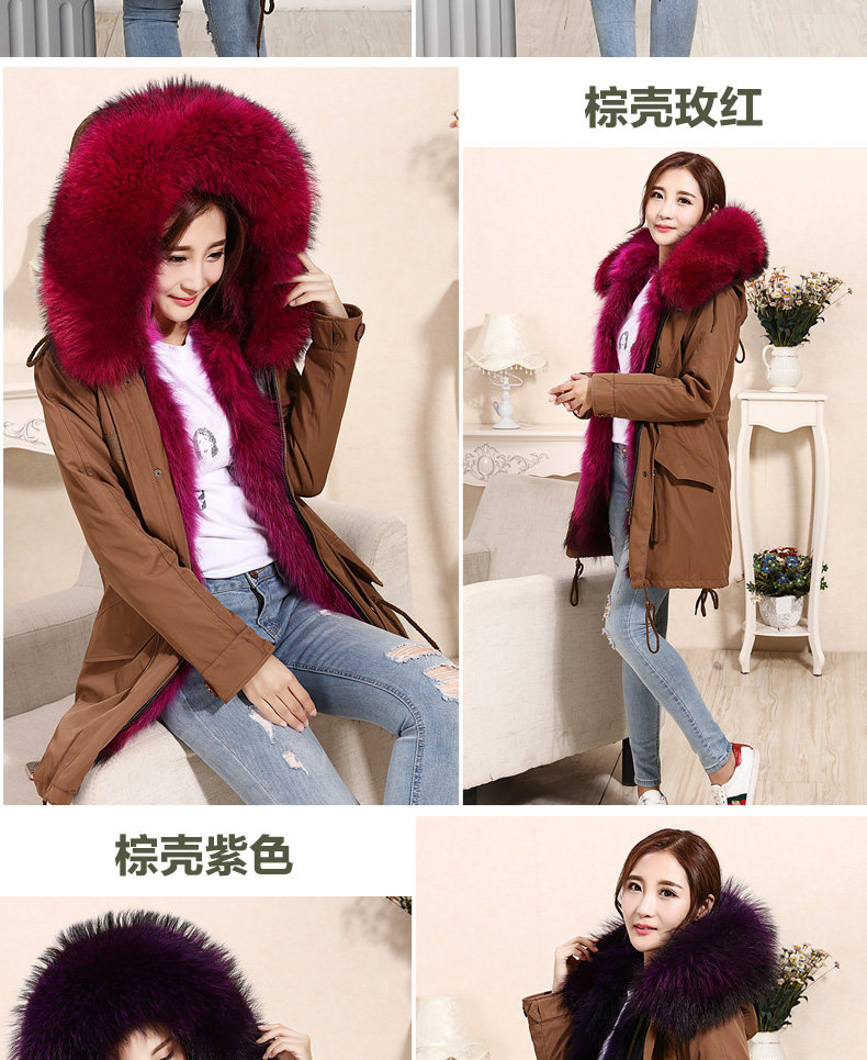 Manteau de fourrure femme - Ref 3172929 Image 22