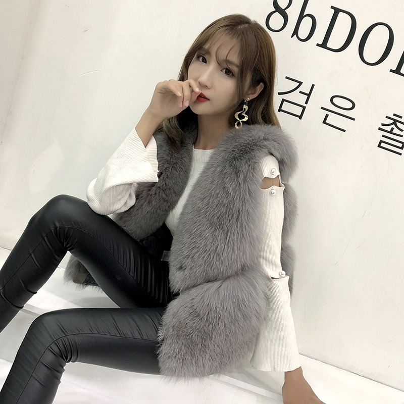 Manteau de fourrure femme - Ref 3172238 Image 4