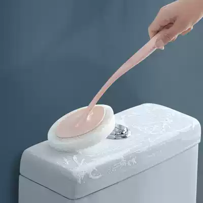 Bathroom long handle sponge brush wall cleaning brush sea cotton brush floor tile brush sponge scouring cloth