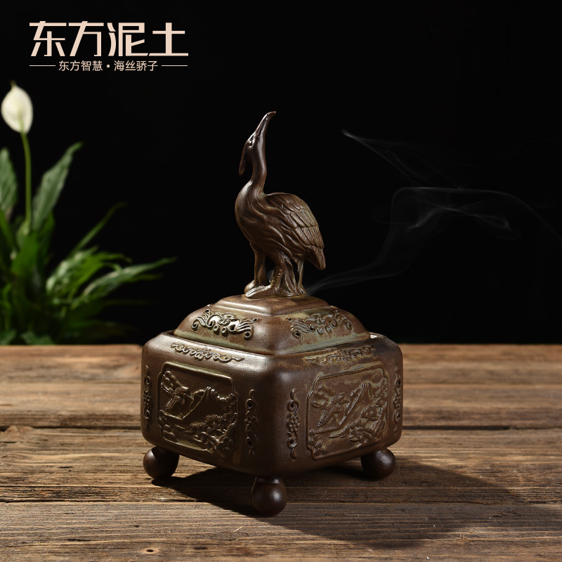 Ceramic Antique Fragrance Aroma and Rumped Antiochure Household Honolulu Creative Woven Aroma