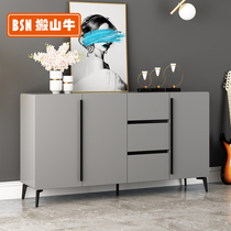 Side cabinet modern simple light luxury cabinet living room wall cabinet home kitchen locker Nordic tea cabinet