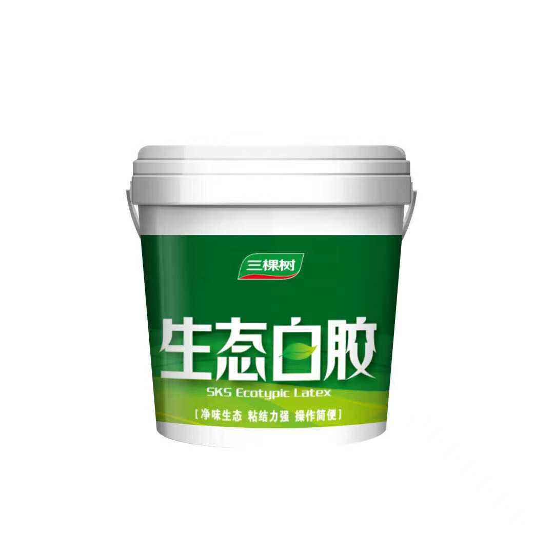 Three Trees Eco White Glue Superior Environmental Protection Net Taste White Milk Adhesive Wood Special Powerful Furniture DIY Handmade Glue