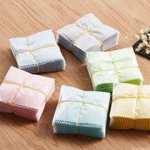 Daily cleaning and maintenance jewelry special microfiber deervelvet silver cloth independent packaging optional color