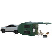 Car tailgate edge tent Self-driving tour outdoor awning side tent Automatic construction of car tail extension tent