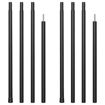 Canopy pole 4-section steel pipe canopy tent support pole outdoor camping thickened and lengthened hall pole bracket