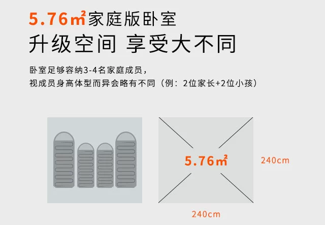 Lều dày đặc ngoài trời cắm trại hoang dã du lịch 2 người 3-4 người chống nắng thông gió biển mùa hè tự động mở tốc độ - Lều / mái hiên / phụ kiện lều