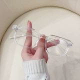 Очки Женская сеть красного лица Xiaosu Face Gm Eye's Men's Men's Men's Trend Flat Mirror Anty -Blu -Ray Framework