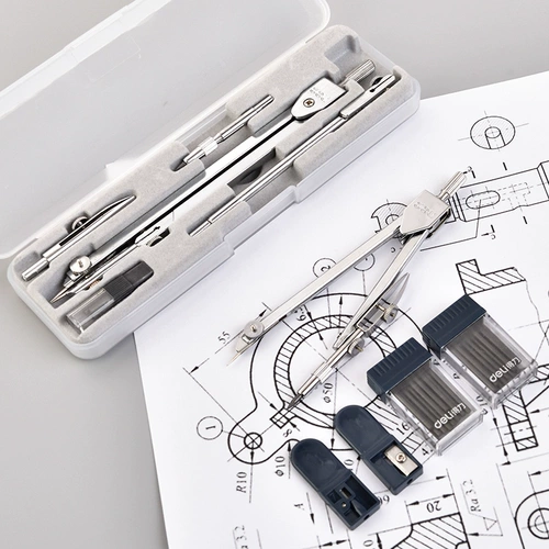 Delica Round Metal Professional Draw Design Design из нержавеющей стали Студенческие канцелярские товары Стандартный инженерный рисунок