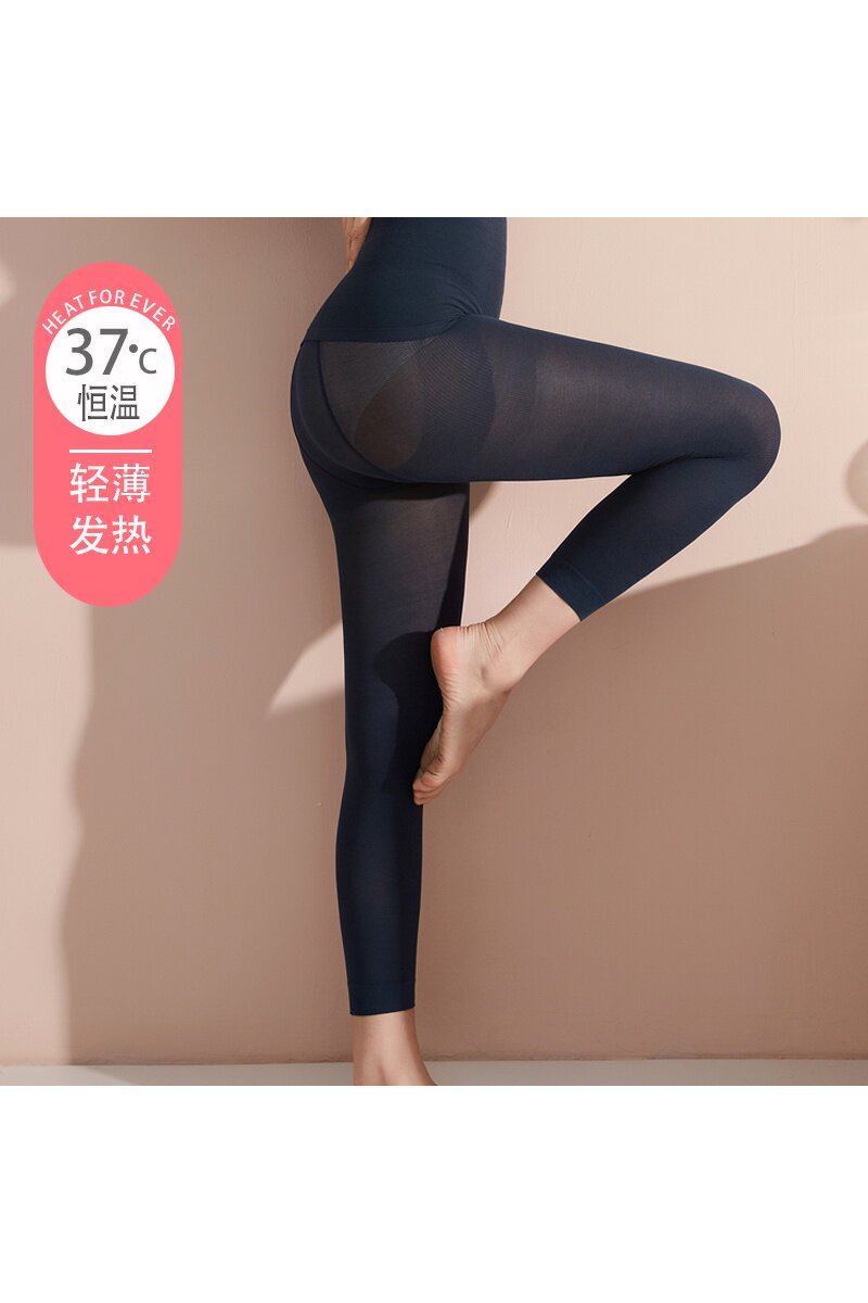Display Slim 37 Degrees Constant Temperature Ultra Slim Warm Pants Women Without Marks One Piece Seamless light and thin heat 9 Inner Lap Pants