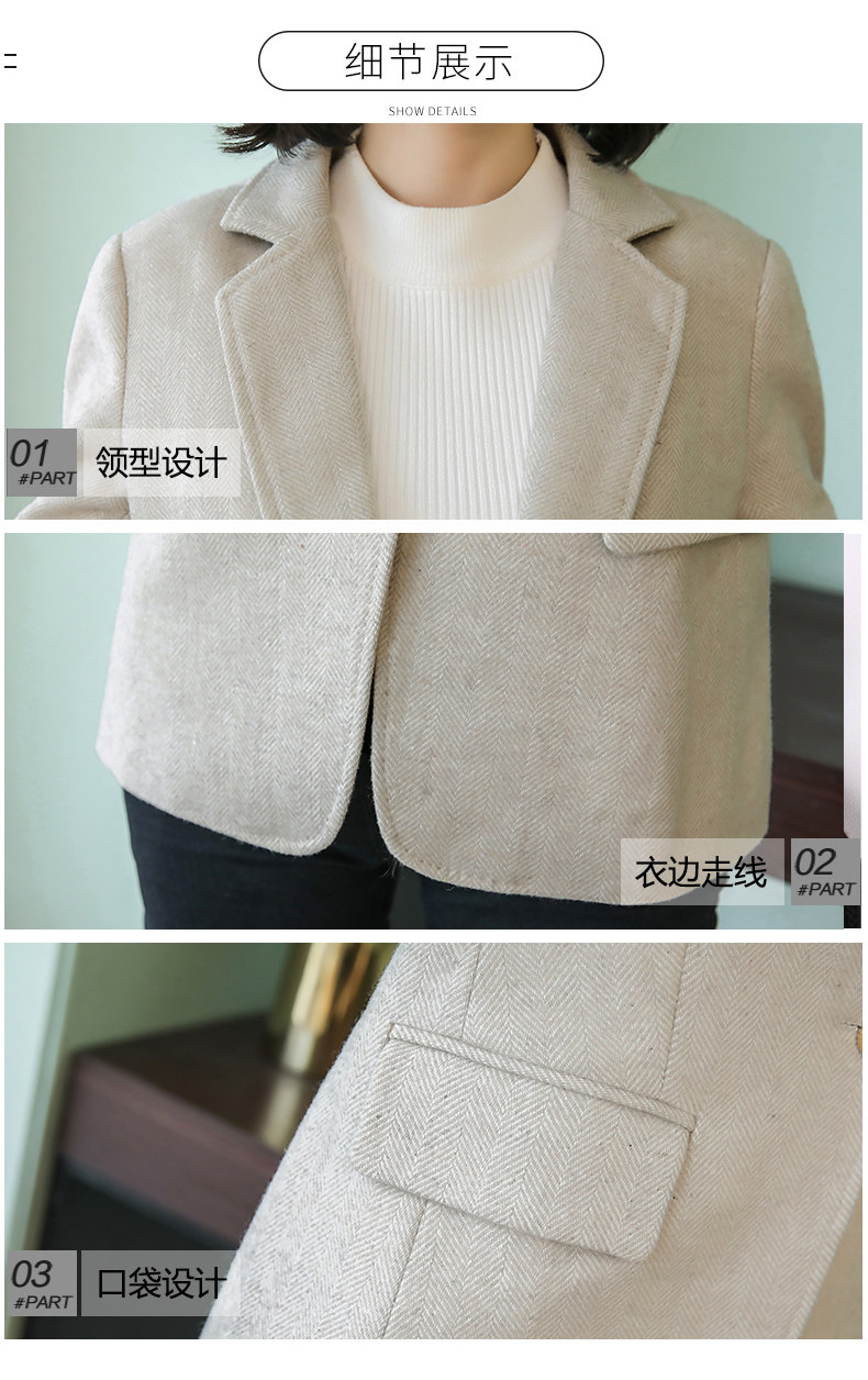 Veste pour femme      en Laine - Ref 3221085 Image 35