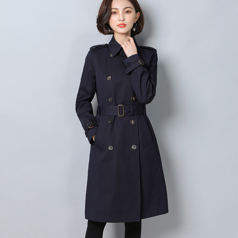 Trench pour femme      en Coton - Ref 3225657 Image 1