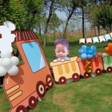 Детский поезд для мальчиков, воздушный шар для детского сада, подарок на день рождения