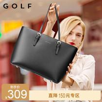 GOLF bag women 2021 New Tide shoulder bag leather Hand bag ladies large capacity tote bag simple premium