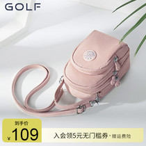 Gold GOLF small bag female 2021 New Mini mobile phone bag multi layer versatile women bag shoulder shoulder bag