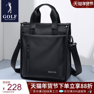 Golf casual business travel aktentasche mit großem fassungsvermögen für männer 2025 neue modische pendler-schulter-crossbody-computertasche