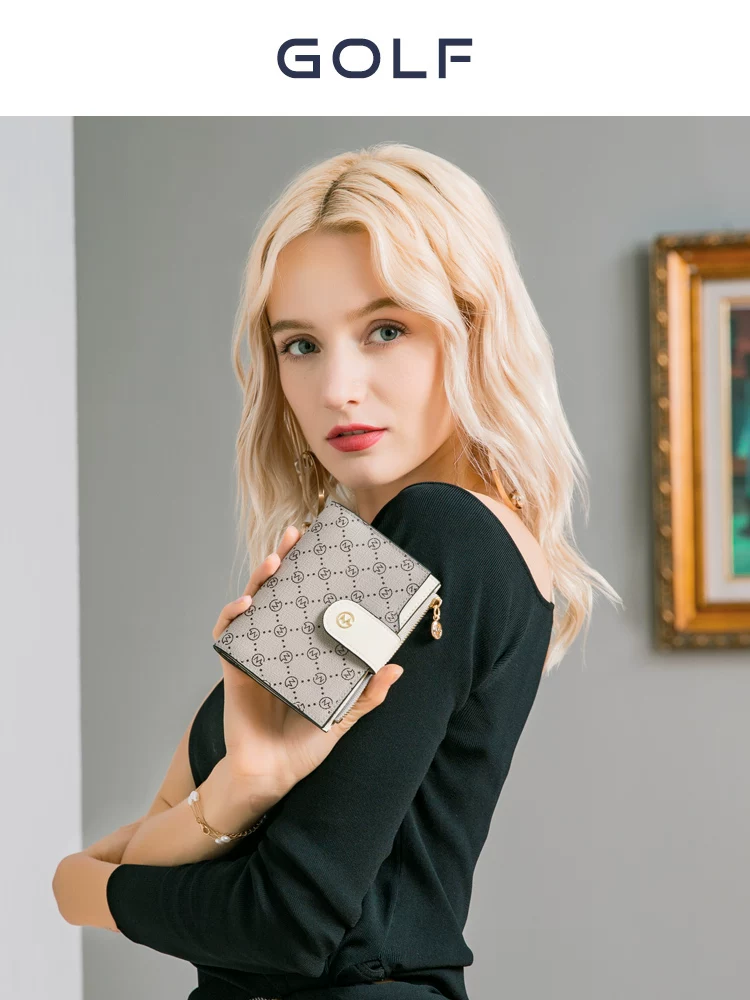 Wallet, short shoulder bag, light and thin small card holder