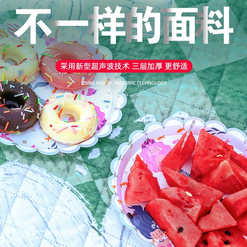 Шестиугольный дорожный ковер для кемпинга, палатка с аксессуарами